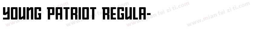 Young Patriot Regula字体转换